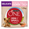Een zak hondenvoeding PURINA ONE® Mini/Small <10kg Delicate