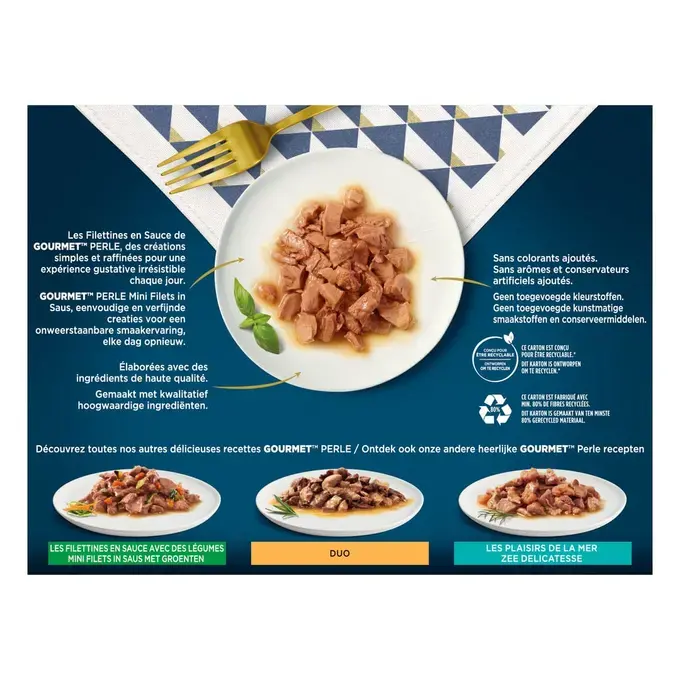 Ontdek ook de andere overheerlijke samaken en variëteiten GOURMET PERLE