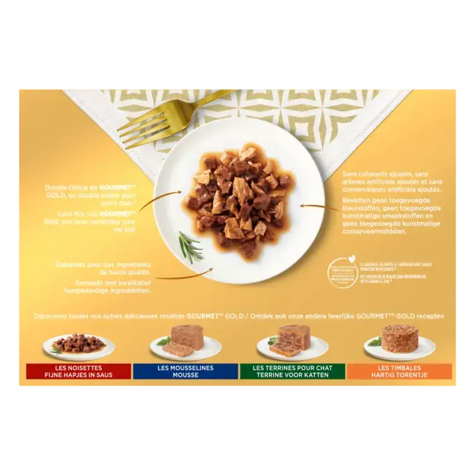 GOURMET® ADULT KAT LUXE MIX  