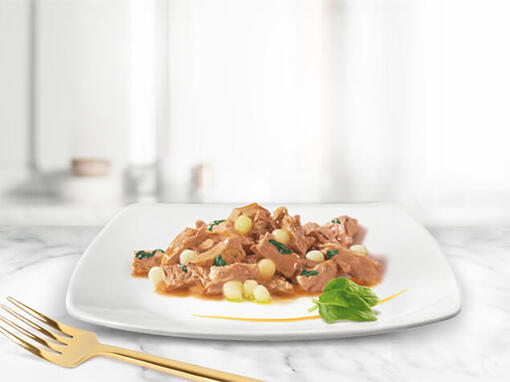 Plat présentation Nourriture Humide pour chat Gourmet A la Carte