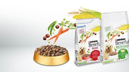 Produits Beneful et croquettes