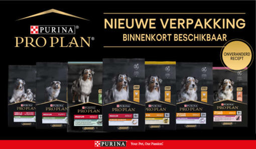 PRO PLAN HEEFT EEN NIEUW UITERLIJK