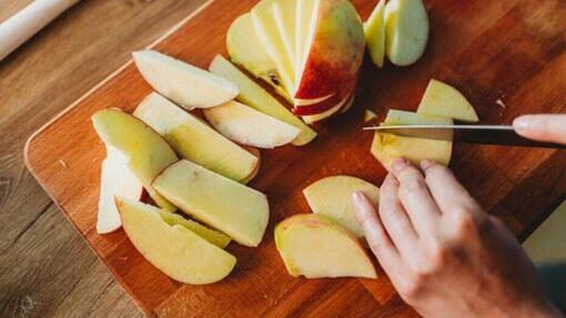 stukjes appel 