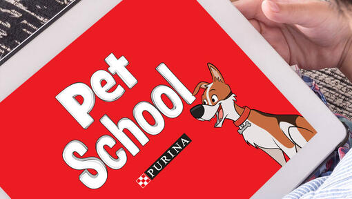 Huisdierenschool Purina-logo